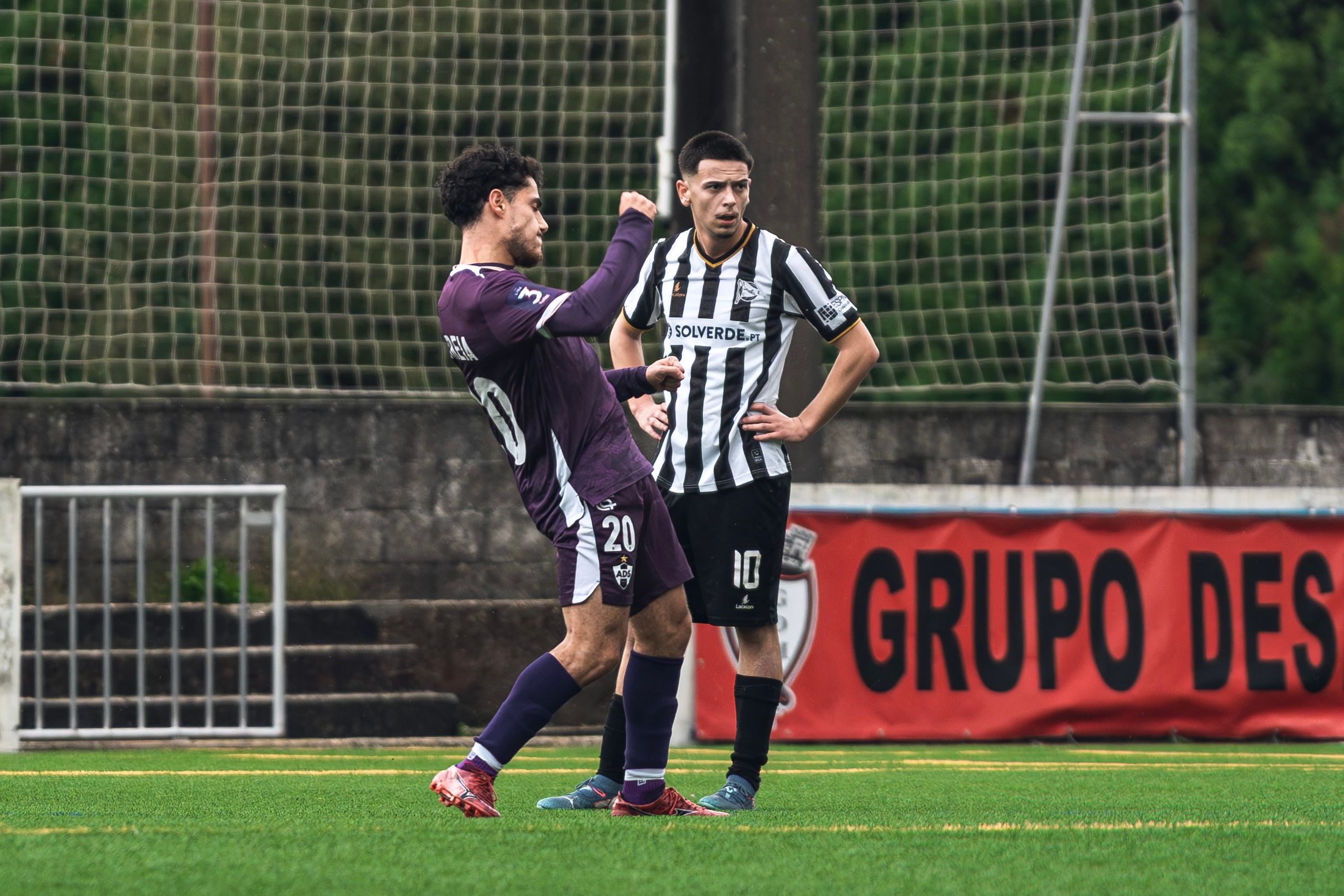 Golo solitário de Lucas Correia deu vitória à AD Sanjoanense no dérbi de equipas B